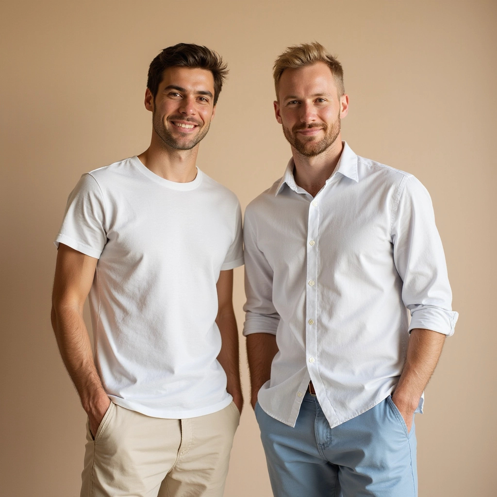 Twee vrienden achter CloudRest werken aan de slaappleister